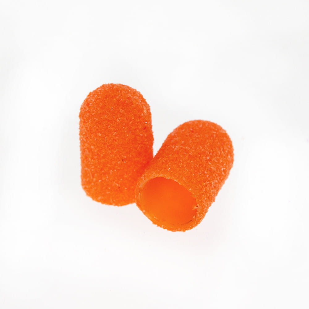 Kapturky Na Pedikúru 7 Mm Gradace 150 10 Kusů Látka Podo Allemed Oranžový Orange