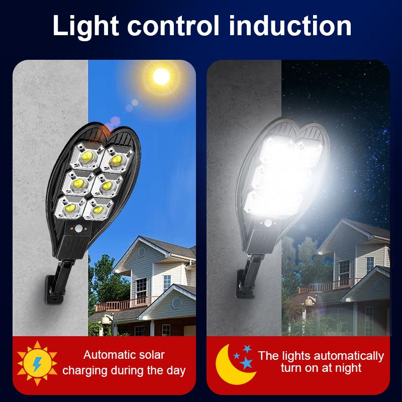 160 LED Outdoor Solar Lamp Waterproof Solar Light Multifunctional Induction Sunlight Garden Lantern Street Light
