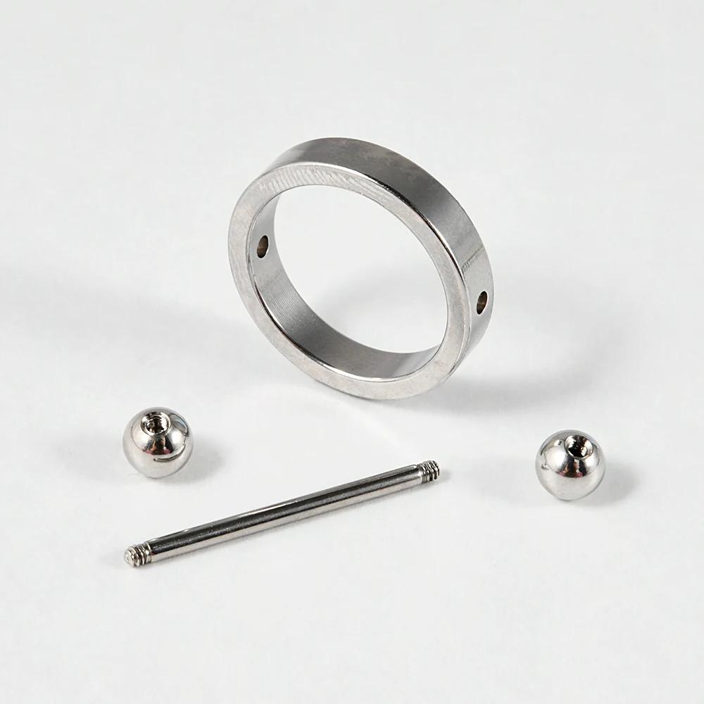 1 Paar Chirurgischer Stahl Schwarz Vergoldet Brustwarzenpiercing Runder Creolen Langhantel Brustwarzenschild Frauen Sexy Piercingschmuck 14G