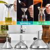 3/5Pcs Mini Kitchen Funnels Set 3 Sizes Multipurpose Funnel Liquid Funnel Set  Spice Transfer