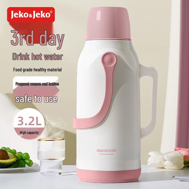 

JEKO&JEKO 3.2L Hot Water Bottle with Glass Liner