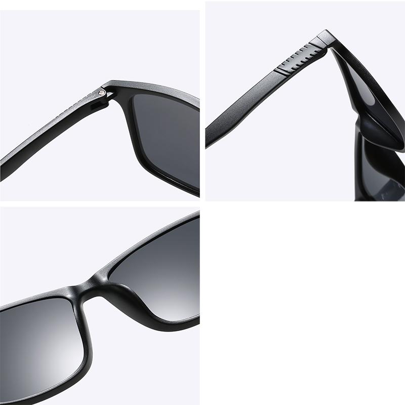 Модные легкие солнцезащитные очки TR90 для мужчин — фото 7