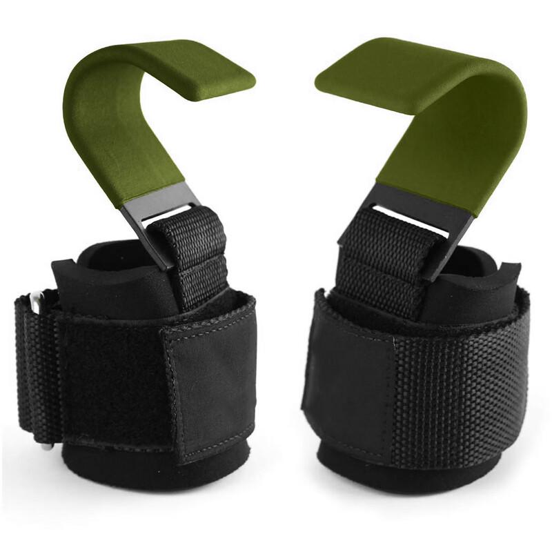 

Junyi Fitness Weightlifting Hooks with Wrist Support