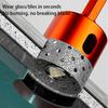 Diamond Brazed Core Dry Drill Bit for Porcelain Tiles Marble Glass Crowns Drill Granite Hole Saw Hole Cutter Tools