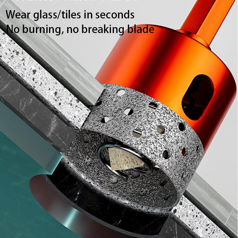 Diamond Brazed Core Dry Drill Bit for Porcelain Tiles Marble Glass Crowns Drill Granite Hole Saw Hole Cutter Tools