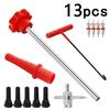 Sturdy Construction Tire Valve Core Tools T-Hook Design Quick Change Tool  Tire Valve Service