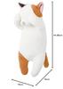 Livheart Body Pillow, Necked Calico Cat (Total Length: Approx. 45cm), Cat Plush Toy, 87034-11, W16xD16xH45cm