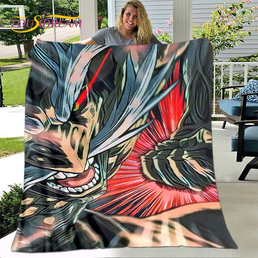 Record of Ragnarok Anime Cartoon Soft Plush Blanket,Flannel Blanket Throw Blanket for Living Room Bedroom Bed Sofa Picnic Cover