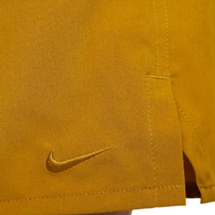 New Nike Dri FIT Unlimited Casual Shorts Men's Yellow DV9341-716