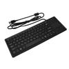 Mechanical USB Keyboard Water Resistant Integrated Touch Industrial Keyboard with Touchpad for Laptop Notebook PC