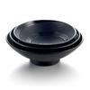 Black Melamine Large Japanese Ramen Noodle Soup Bowl Drop Shipping