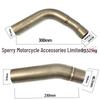 Stainless Steel Dual Tailpipe Mid-Section Exhaust for Yamaha R1 (2009-2014)