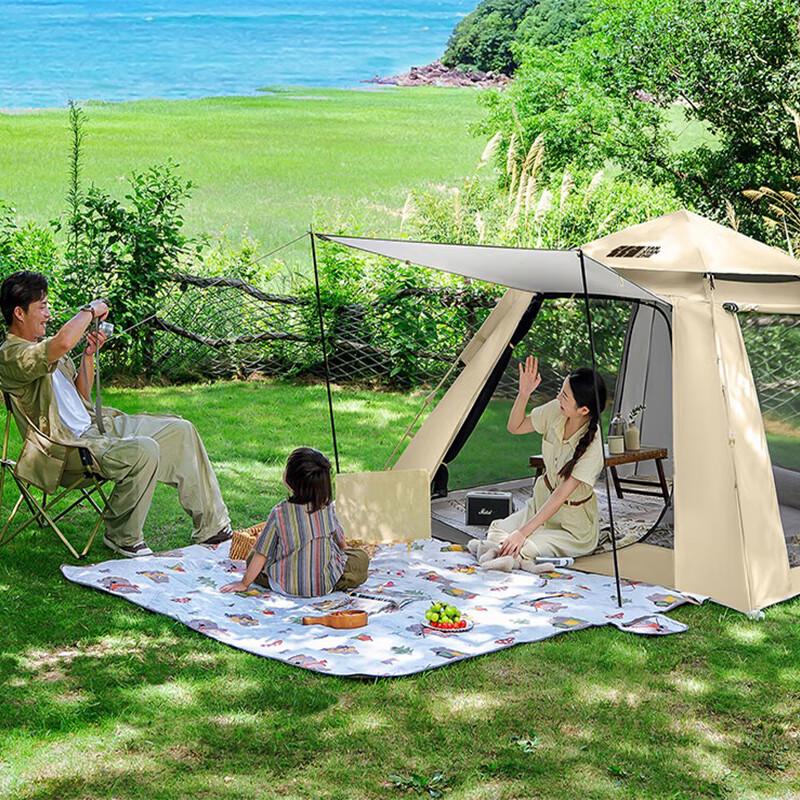 

Explorer Portable 2-Door 2-Window Camping Tent 1-Person