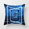 Office Decoration Cushion Cover Home Pillowcase Square Personality Geometric Pattern Decoration