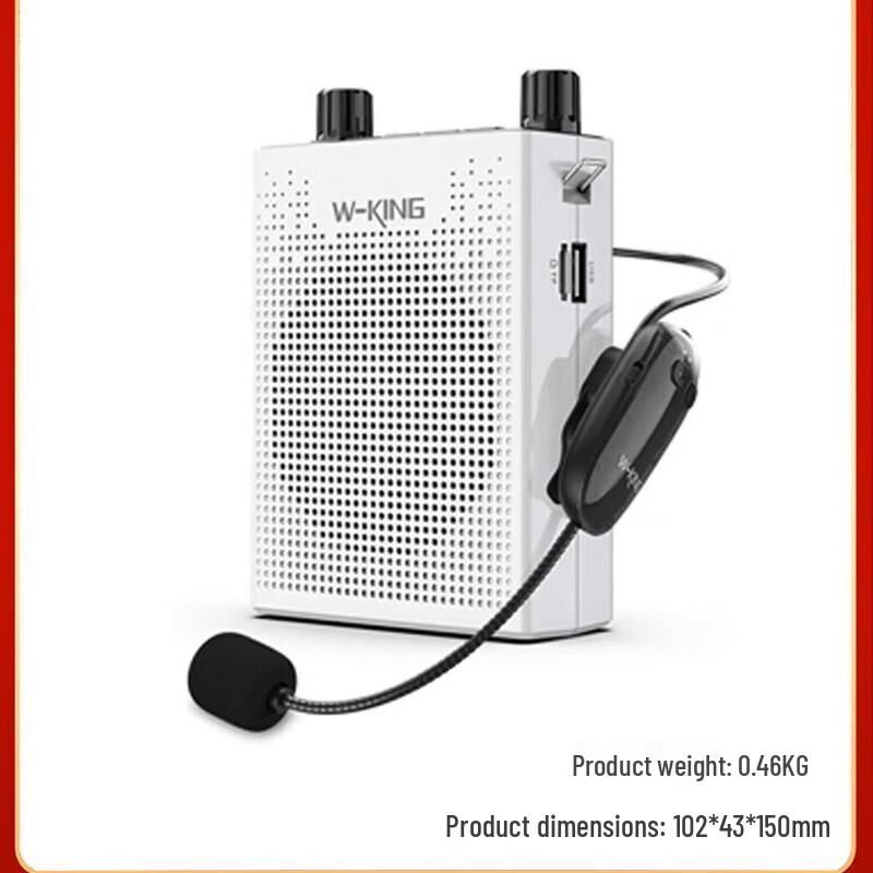W-King KS16 Portable Bluetooth Voice Amplifier CN plug (adapter included)