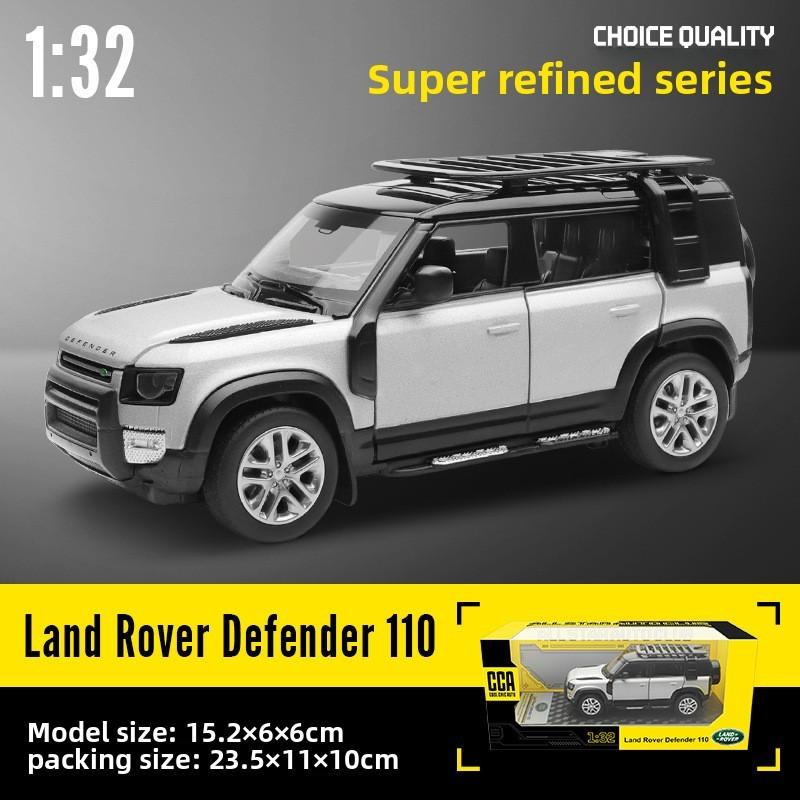 Suv Rover Land Defender 136 Skala Legeringsbilmodell Med Lyd Lys Barn For