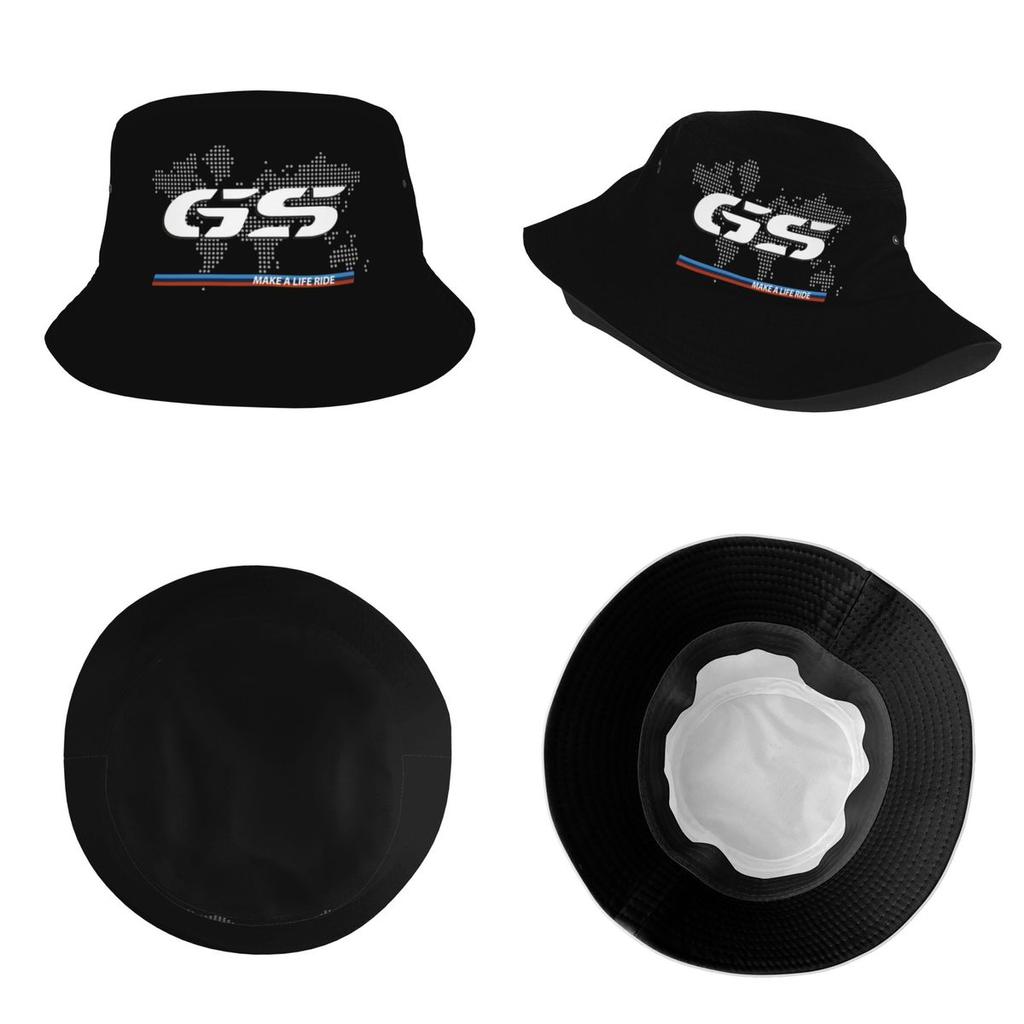 Einzigartiges Design Motorrad GS Weltkarte Renn-Bucket Hat Frau Faltbare Outdoor-Sportarten Angelkappe Urlaubs-Ausflug Kopfbedeckung