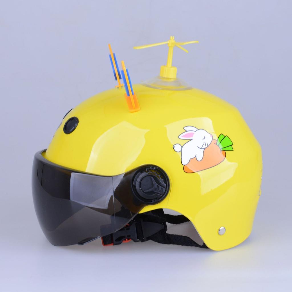 Children's Half Helmet Electric Vehicle Anti-fog Helmet Summer Full Helmet Boys and Girls Elementary School Helmet