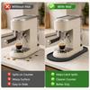 Xiaomi Silicone Coffee Machine Mat Anti Slip Countertop Drip Tray for Espresso Maker Coffee Bar Spill Pad Kitchen Protector Easy Clean