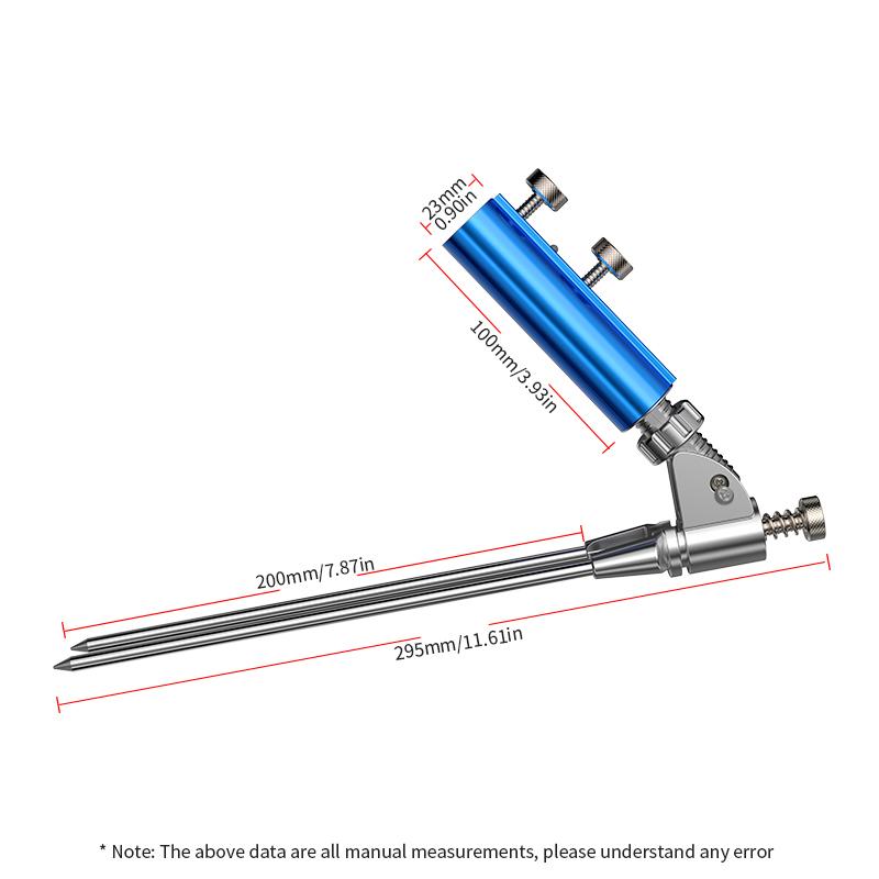 Stainless Steel Fishing Rod Holder 180° Adjustment Fishing Bracket Multifunctional Fishing Supply Ground Insert Holder