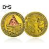 7/9Pcs Dumpster Flame Challenge Coin Double-sided Carved Metal Commemorative Medal Medallion Round Collection Coin Home Office Desk Decoration