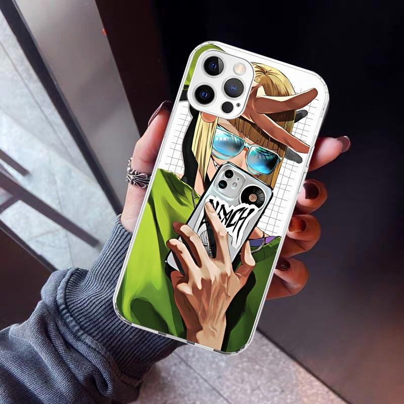 

Bleach Shinji Hirako Phone Case For iPhone 17 Air 16 15 Pro Max 14 Plus 13 Mini 12 11 Cover 7 8 SE Silicone Shell Print Fundas 1 iPhone 13 Pro Max