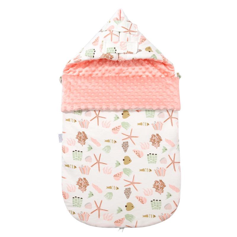 Sac de dormit de iarnă pentru bebeluși. Plic pentru înfășurare termică. Accesorii pentru lenjerie de pat pentru nou-născut