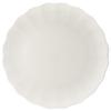 NARUMI Noble White Simple and Lunch Dinner Dishwasher Made In Product Plate, 27cm, White, Stylish, Plate, One-Piece Plate, Microwaveable, Safe, Japan,