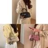 Minimalist Shell Bag For Women With Synthetic Leather And Zipper Closure For Daily Use
