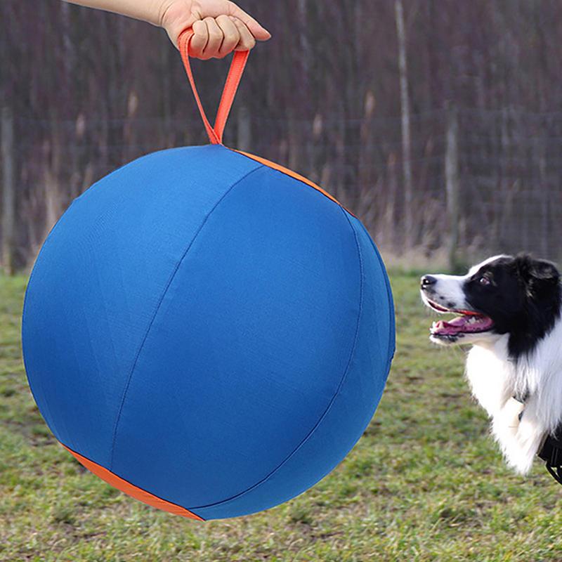 Dog Herding Ball for Dogs & Puppies Toy Balls for Cattle Oxford Fabric Cover Large Dog Toy Multipurpose Puppy Toys for Training
