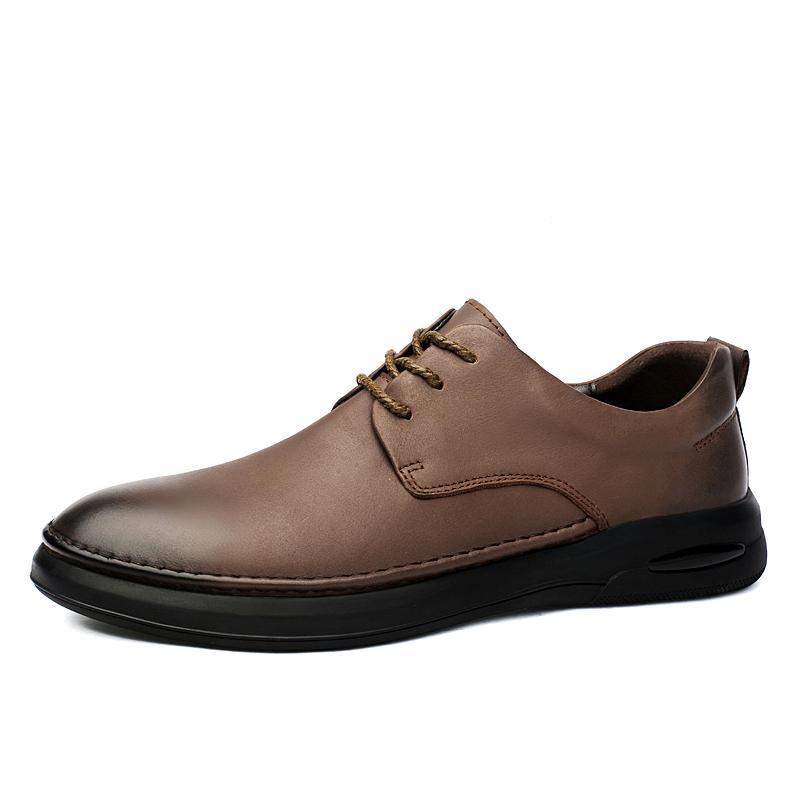 Luxusmarke Männliche Oxford Schuhe Formale Schuhe aus echtem Leder für Männer Schnürschuhe Hochzeit Party Büro Schuhe Business Casual Schuhe