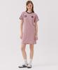 Awesome Studio Football Line Color Block Dress Indie Pink