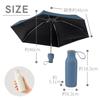 Unknown on MOTTERU Compact Bottle Blackout Umbrella UV Complete Light Light Heat Folding UV Sun Case Suitable for Rain or Shine [Matsuko's World]