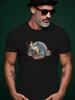 Rockabilly Garage Graphic - Vintage Hot Rod Car & Pin-Up Girl Design T-shirt