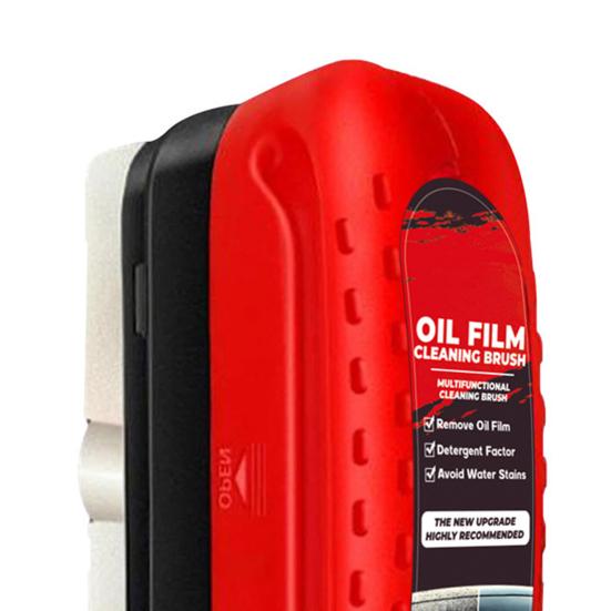 Car Powerful Windshield Cleaner Oil Film Remover Easy To Clean Anti-Fog Protection Multipurpose Automotive Cleaning Brush