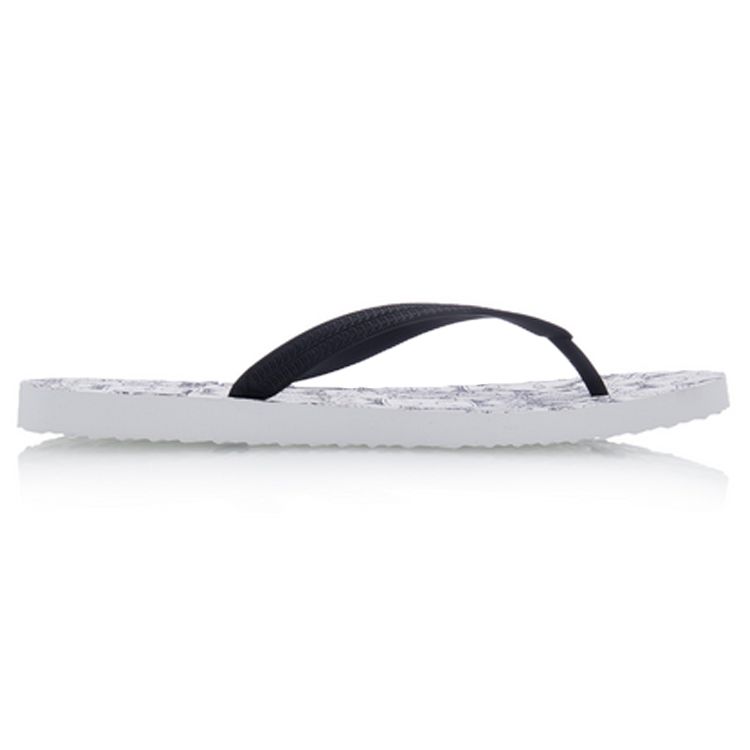 Li Ning LN Slipper Breathable Silent Slide Sandals Men Footwear Black White AGAQ005-2