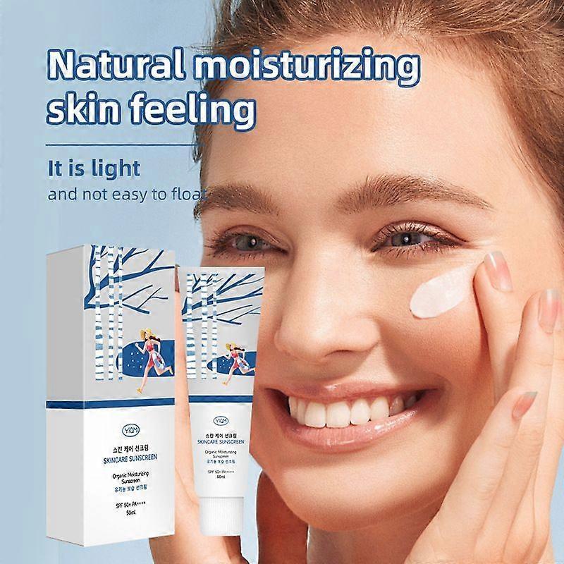 Relief Sun Sunscreen SPF 50+ PA++++ - Birch Juice Moisturizing Sun Cream - Sunscreen for Face- Hydrating, Skin Care for All Type