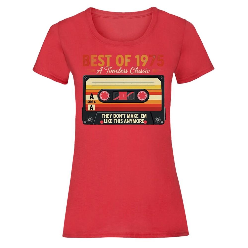 1975 Cassette Side A 51st Birthday Gift Unisexs TShirt Retro Style 2XL