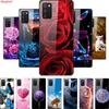 For Samsung A03s Case Tempered Glass Hard Back Cover Case For Samsung Galaxy M02s F02s A03s A02s Phone Case Cover A 03 02s Funda