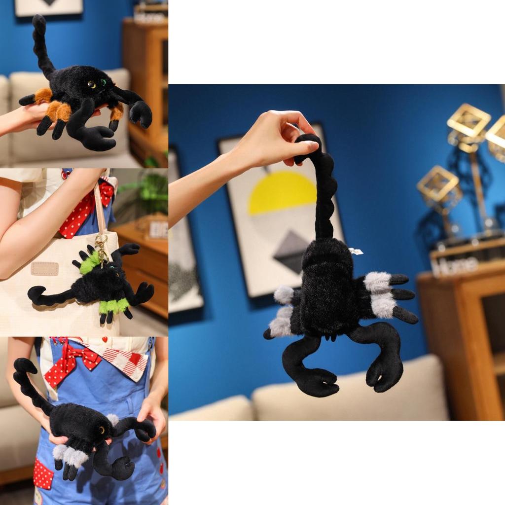 Plush Scorpion Toy Keychain With Realistic Design For Collectors And Gifts