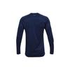 Under Armour Velocity Casual Breathable Training Long Sleeve Raglan T-Shirt Men Tops Academy-Blue 1366783-408