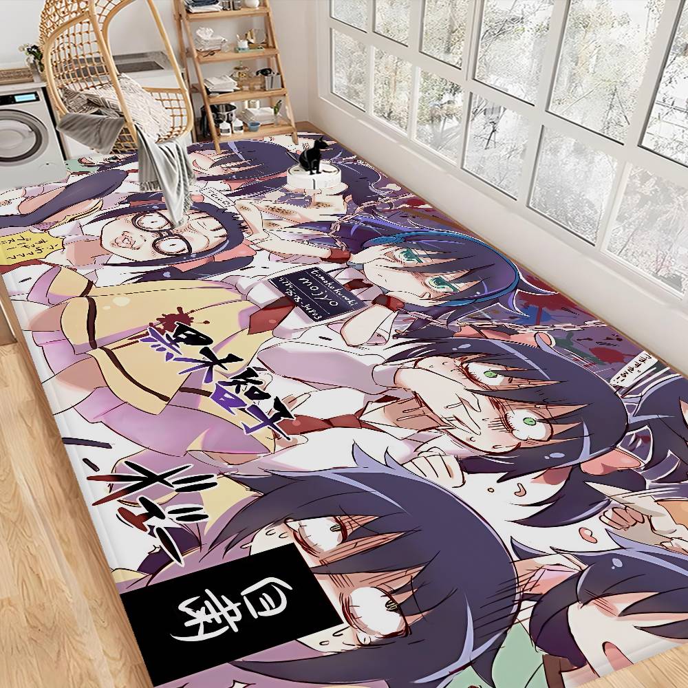 Cute K-Kuroki TomokoS Floor Mat Retro Multiple Choice Living Room Kitchen Rug Non-Slip Modern Home Decor