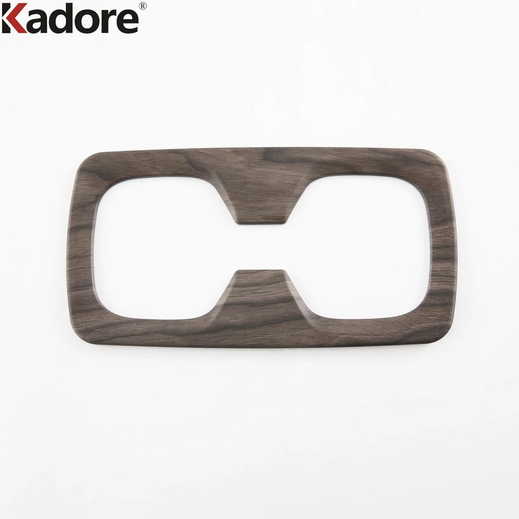 For Lexus NX 250 350 350H 450H -2024 2025 Carbon Fiber Car Rear Seat Water Cup Holder Frame Cover Trim Interior Accessories