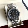 Men's Fashion Quartz Luminous Steel Wristwatch with Calendar - Waterproof