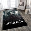 Sherlock Modern Detective Drama Rug for Living Rooms, Bedrooms, Home Décor, and As Gifts.