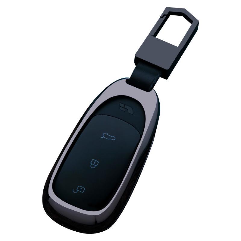 High-End Metal Full Coverage Car Key Case for 2022 Model