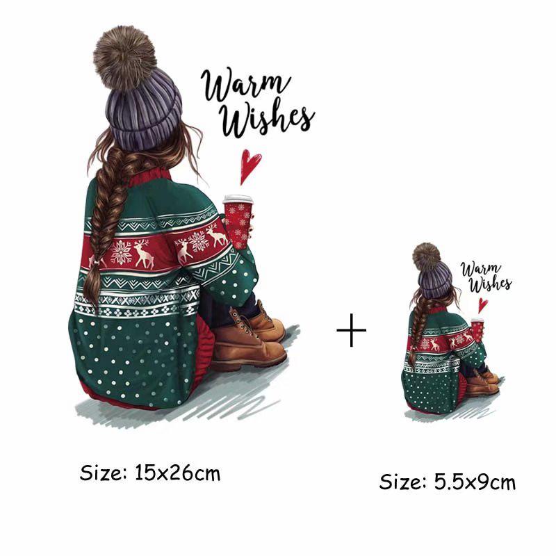 Cooler Aufnäher zum Aufbügeln, Motiv: „Frauen wünschen modische Kleidung“, Wärmeübertragung, DIY-Zubehör, zum Aufbügeln, Applikationen für Kleidung, Thermotransfers