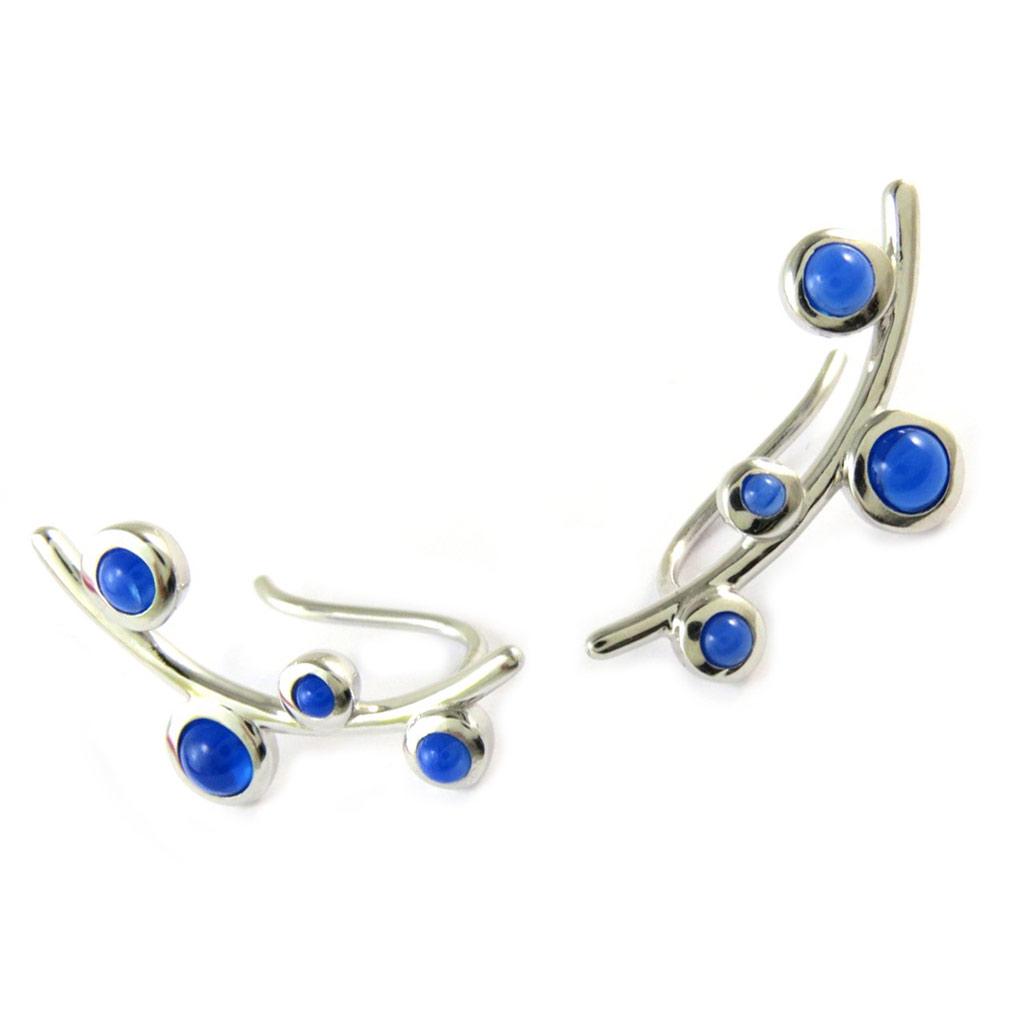 

Les Trésors De Lily [P0658] - Серебряные серьги Princess Opale серебристо-голубого цвета (с родиевым покрытием)