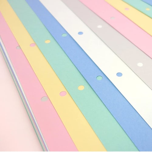 KOKUYO Index File Divider Card 5 Sheets 10 Sets A4 Shiki-60N