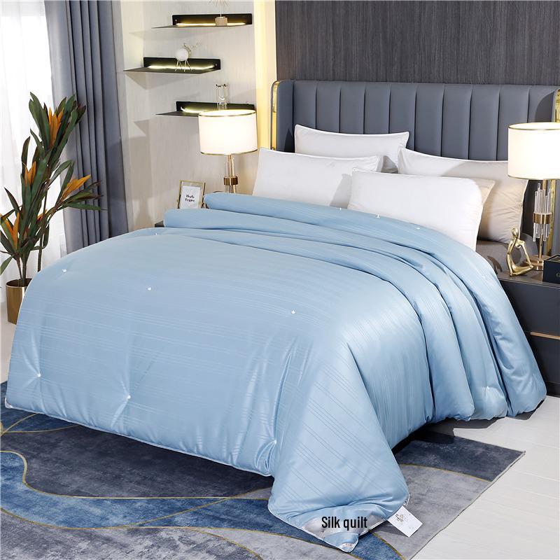 Handmade Mulberry Silk Quilt: All-Season Summer to Winter Comfort, Air Conditioning Quilt, Parent-Child Core, Wedding Gift